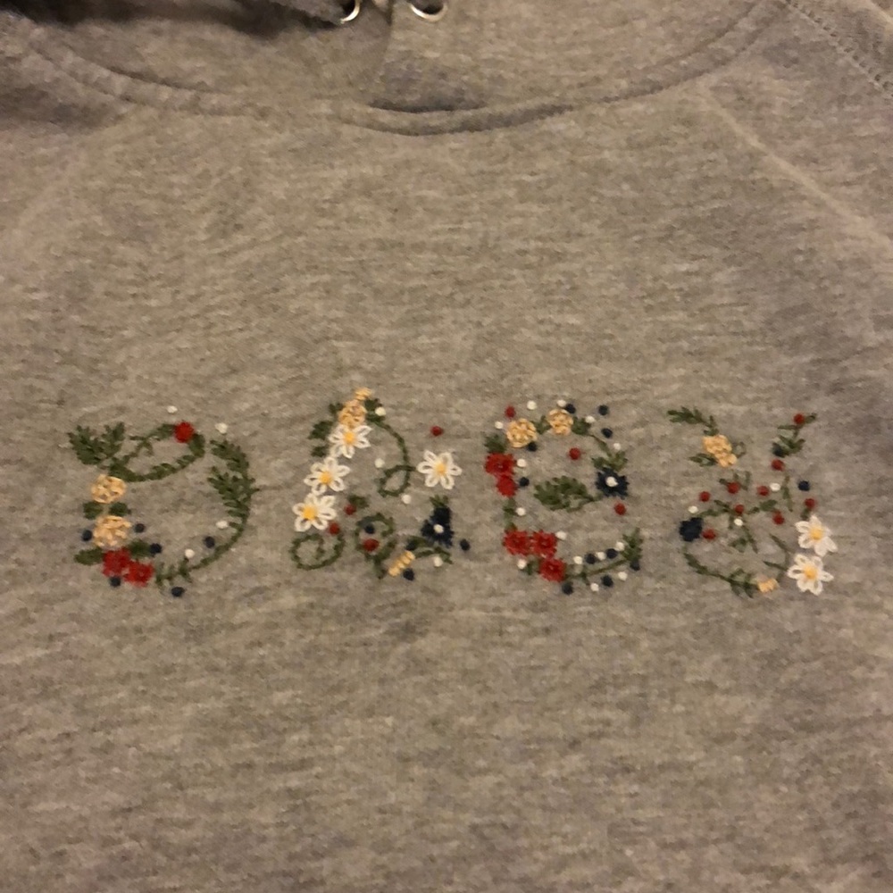 Embroidered Obey Hoodie